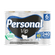 34702 PAPEL HIGIENICO FOLHA DUPLA 40M PERSONAL NEUTRO - 6 ROLOS